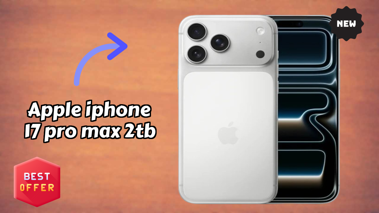 Apple IPhone 17 Pro Max 2TB at ₹229,900 - Complete Specifications List