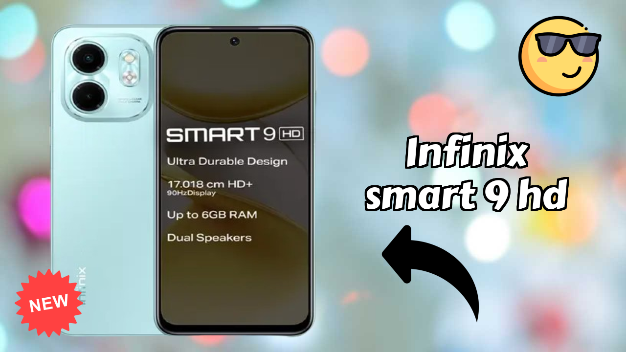 Infinix Smart 9 HD Battery Life: 5000 MAh Charging Time