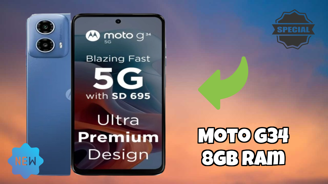 Moto G34 8GB RAM Display Technology: IPS LCD Review