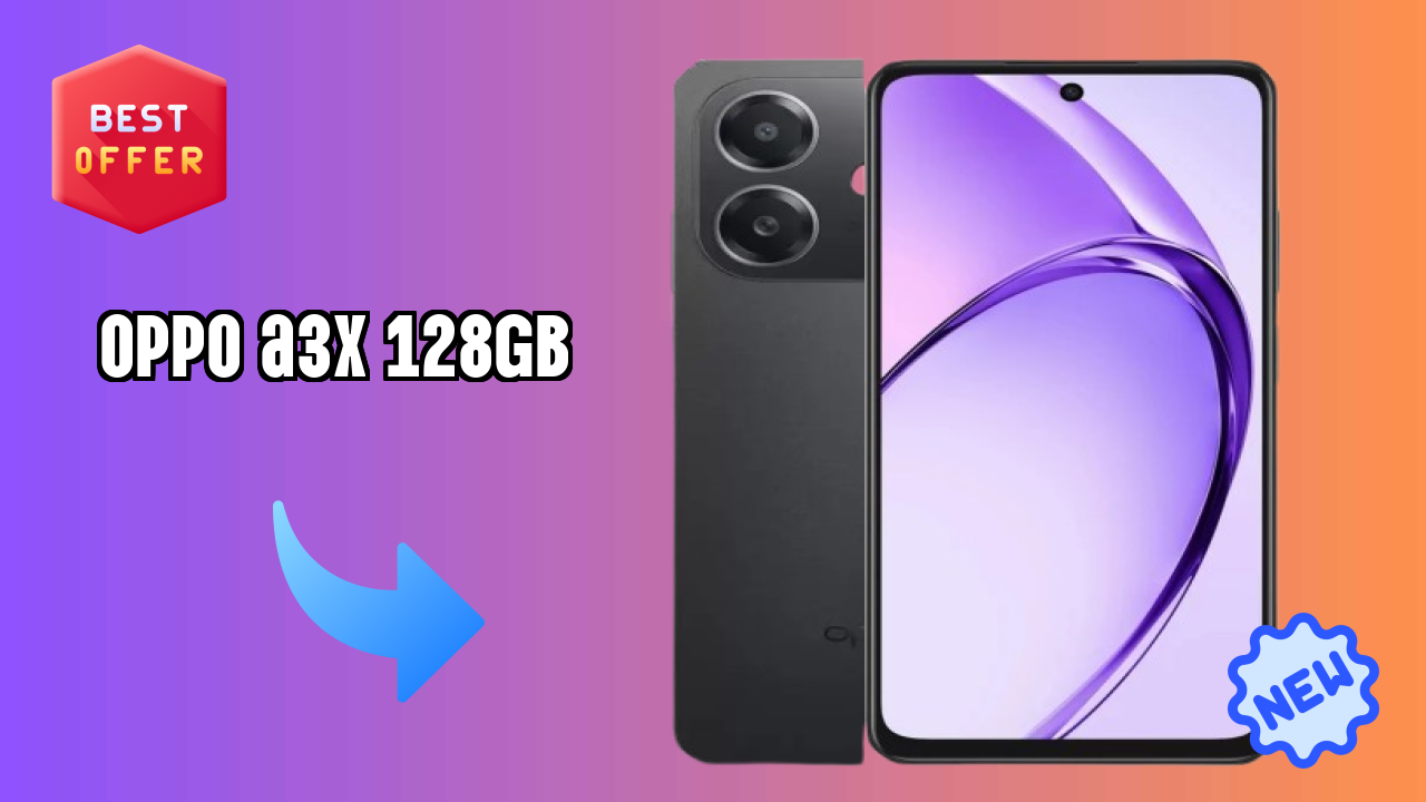 OPPO A3X 128GB RAM Review: 4 GB RAM Gaming Analysis