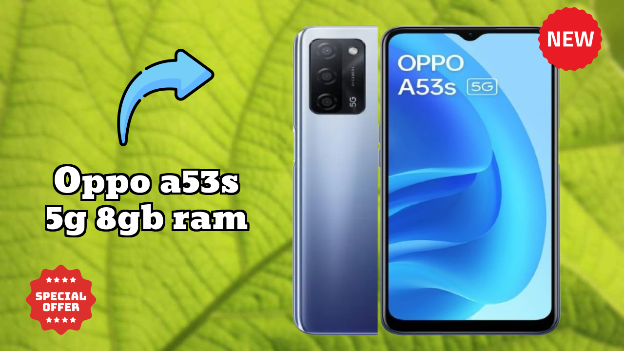 OPPO A53s 5G 8GB RAM Performance: 8 GB RAM Handles Heavy Tasks