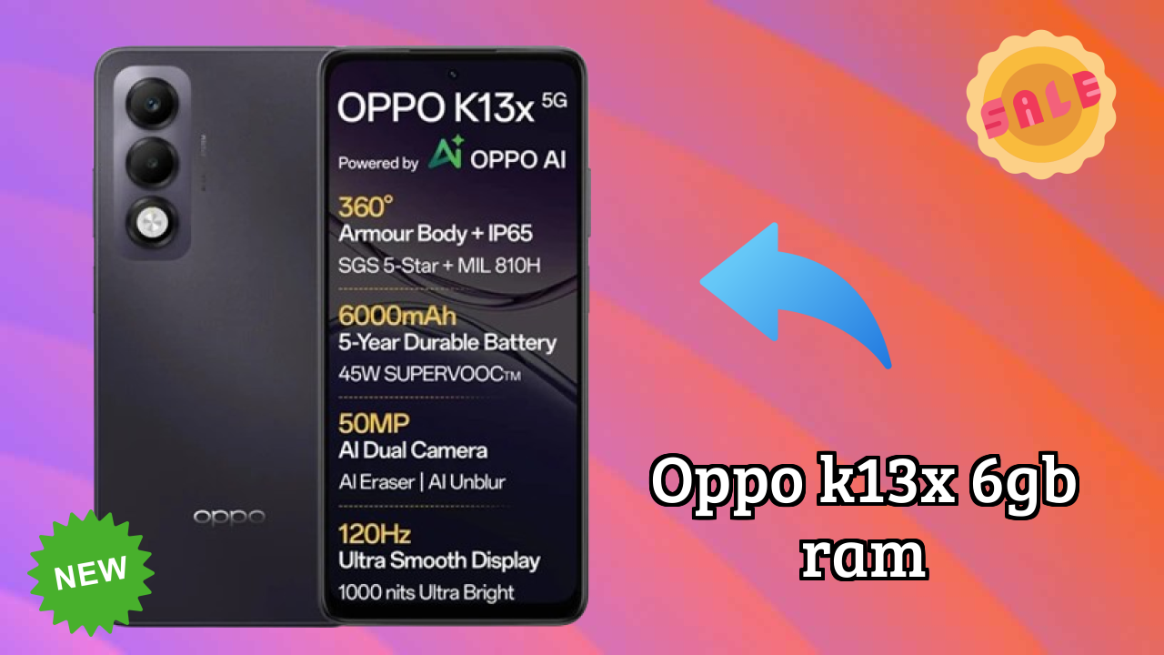 OPPO K13x 6GB RAM Price Review: ₹11,999 Value for Money?