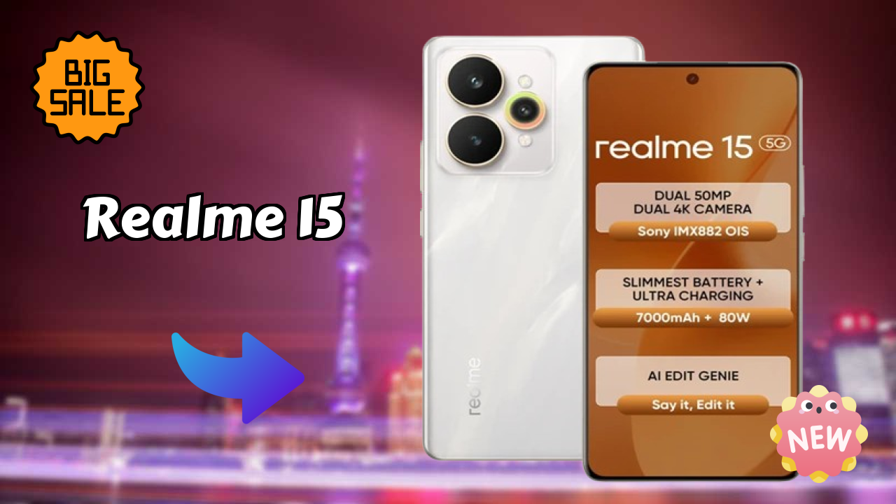 Realme 15 Price Drop Alert: Now Just ₹22,999