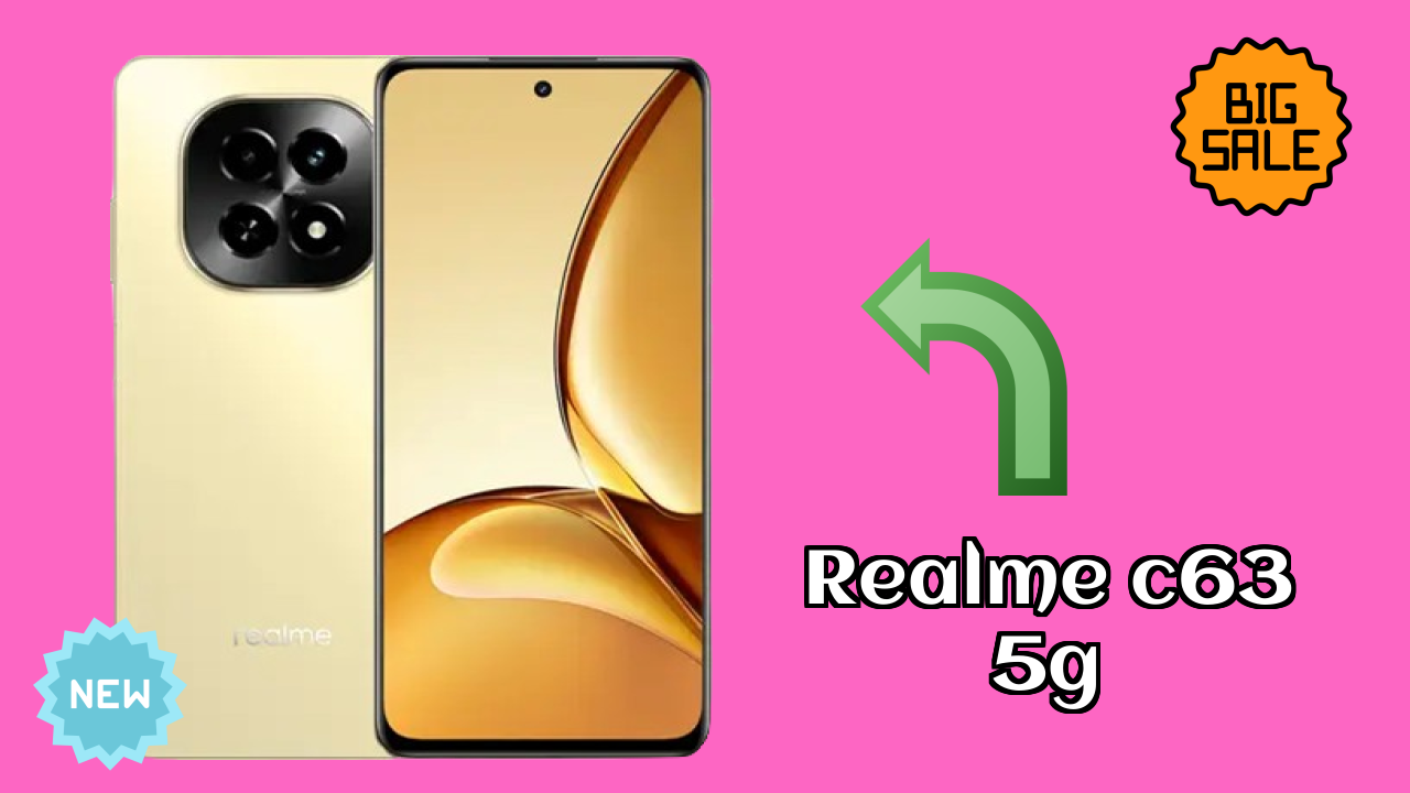 Realme C63 5G Display Size: 6.67 Inches (16.94 Cm) Screen Review
