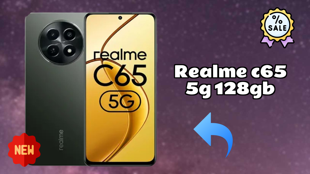 Realme C65 5G 128GB Display Technology: 6.67 Inches (16.94 Cm) Screen