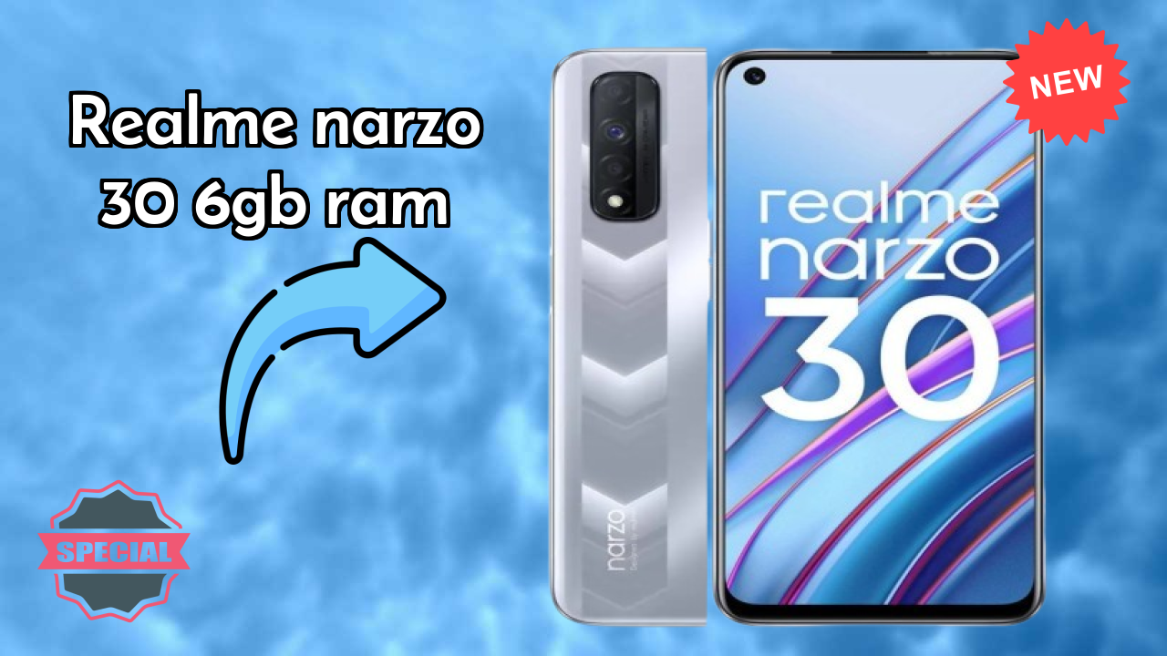 Realme Narzo 30 6GB RAM Display Size: 6.5 Inches (16.51 Cm) Screen Quality