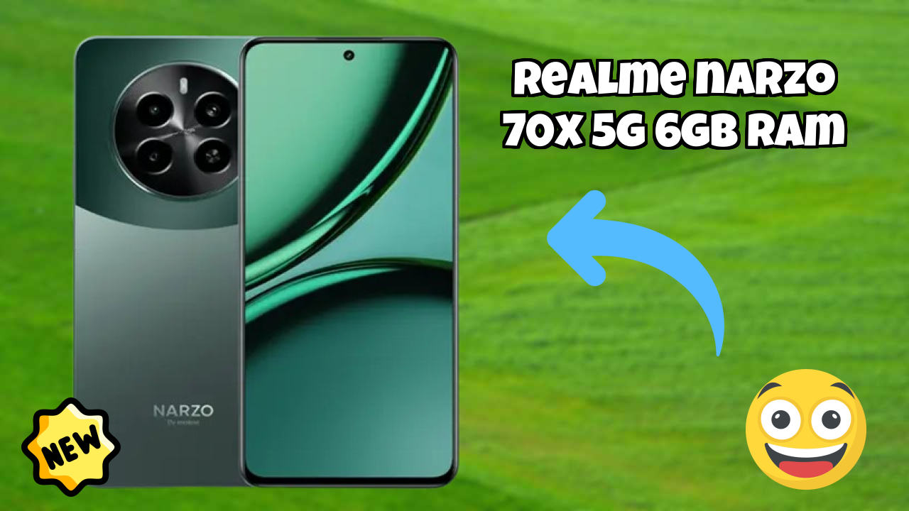Realme Narzo 70x 5G 6GB RAM at ₹12,995 - Complete Review & Rating