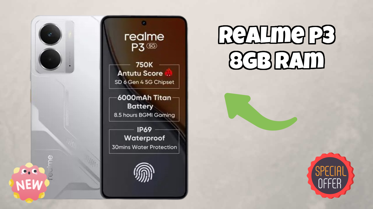 Realme P3 8GB RAM Display Size: 6.67 Inches (16.94 Cm) Screen Review