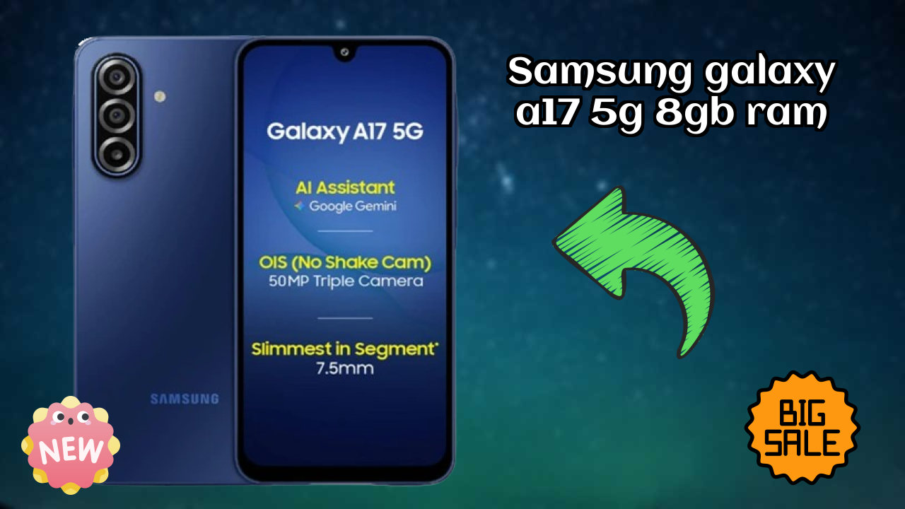 Samsung Galaxy A17 5G 8GB RAM Display Quality: Super AMOLED Explained