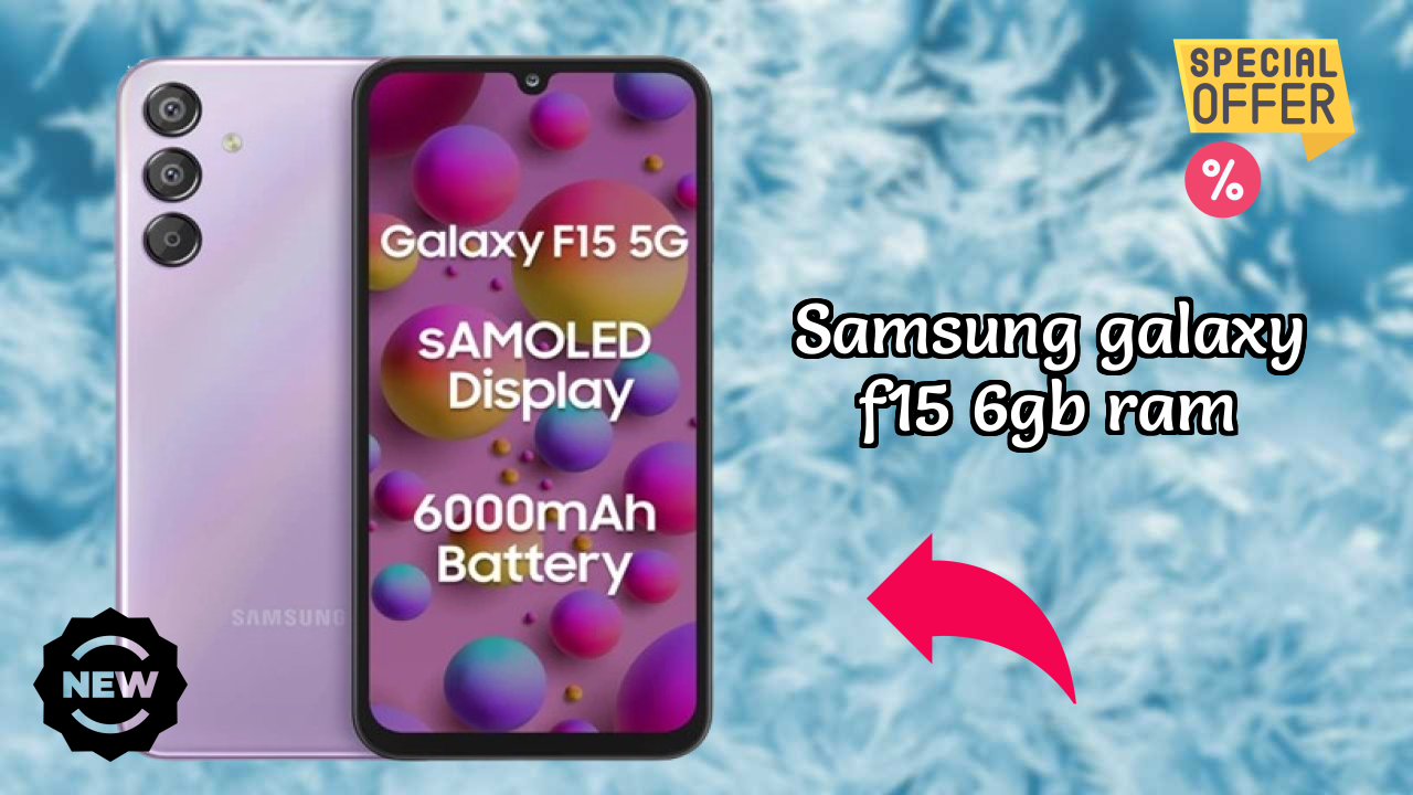Samsung Galaxy F15 6GB RAM Display Size: 6.5 Inches (16.51 Cm) Screen Review