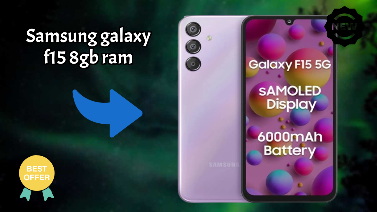Samsung Galaxy F15 8GB RAM Display Review: 6.5 Inches (16.51 Cm) Screen Test