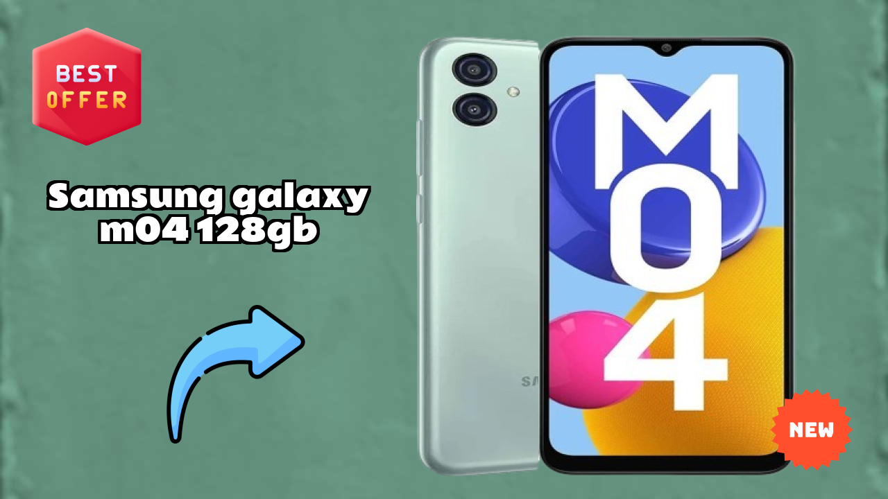 Samsung Galaxy M04 128GB Display Quality: 6.5 Inches (16.51 Cm) Screen Review