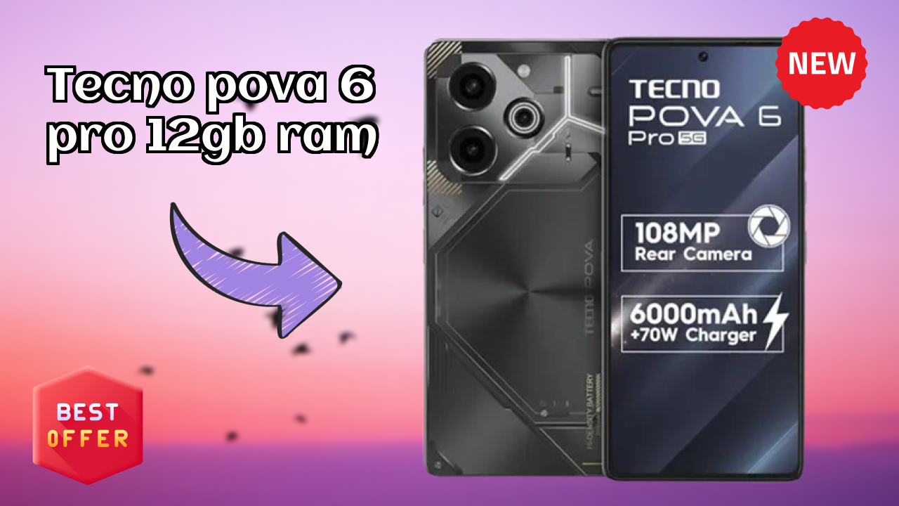 Tecno Pova 6 Pro 12GB RAM Display Quality: AMOLED Explained