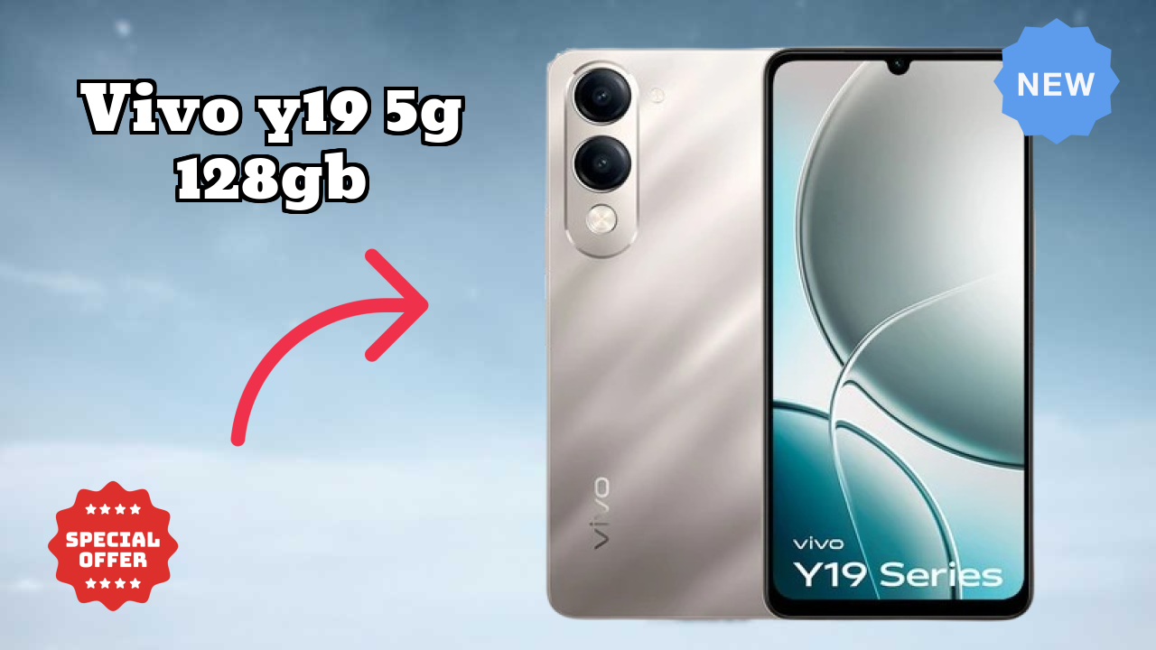 Vivo Y19 5G 128GB Display Technology: LCD Quality