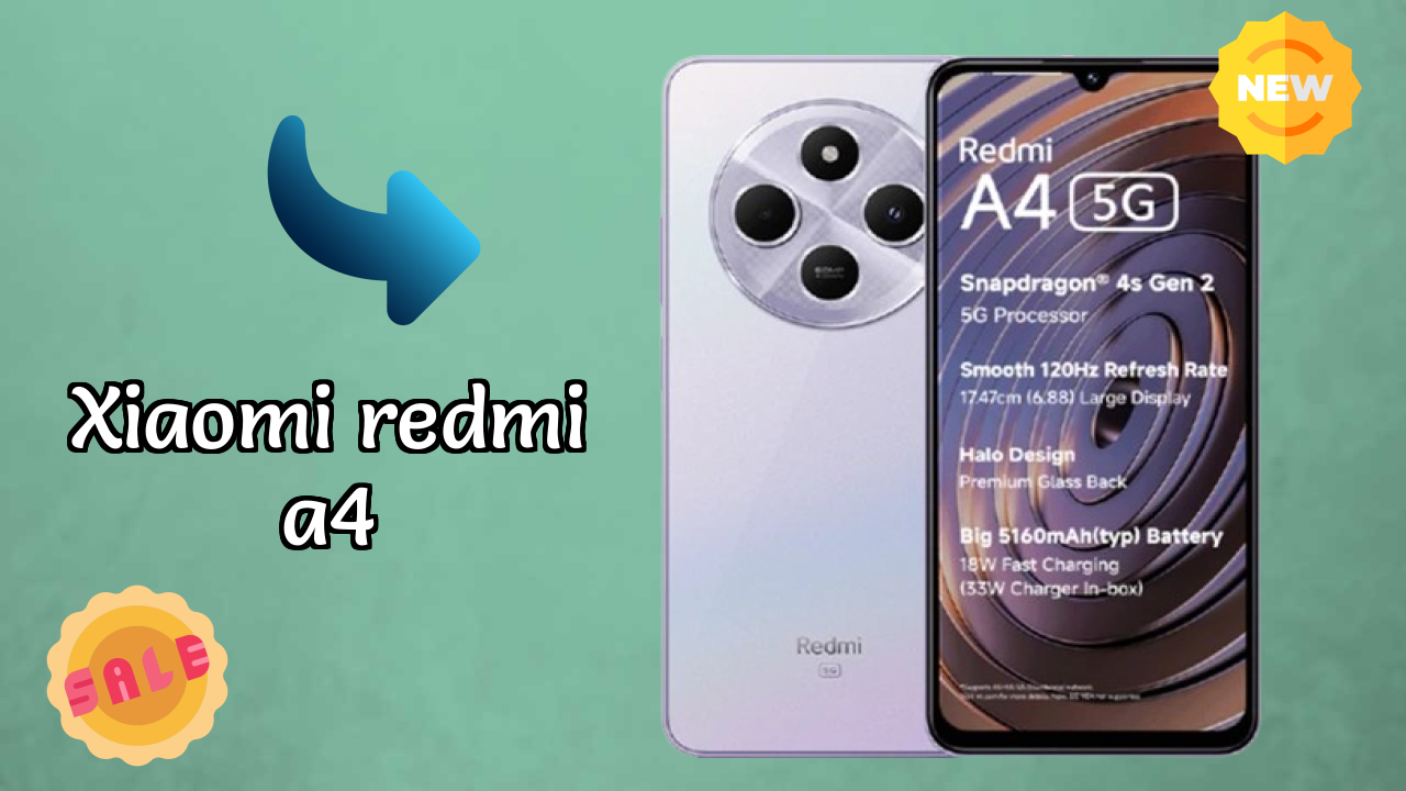 Xiaomi Redmi A4 at ₹7,499 - Complete Specifications